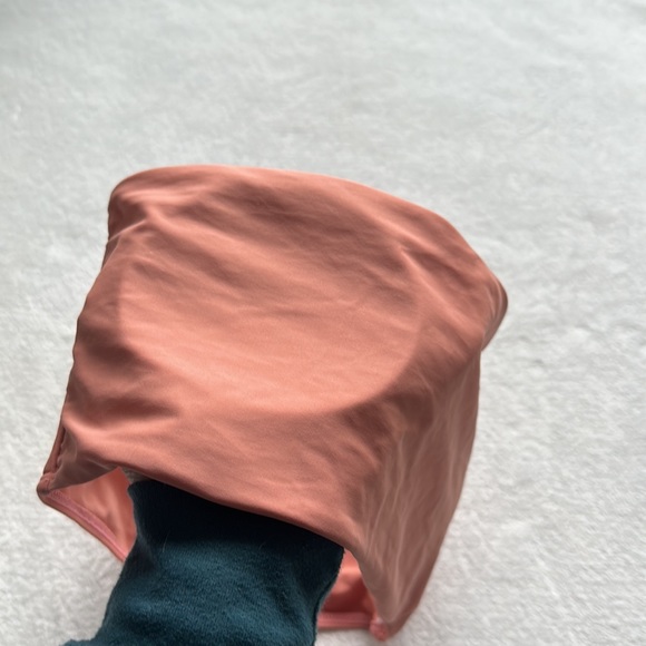 Zaful Strapless Bandeau Bikini Top Pink/Orange Large (US 8) - Picture 4 of 10